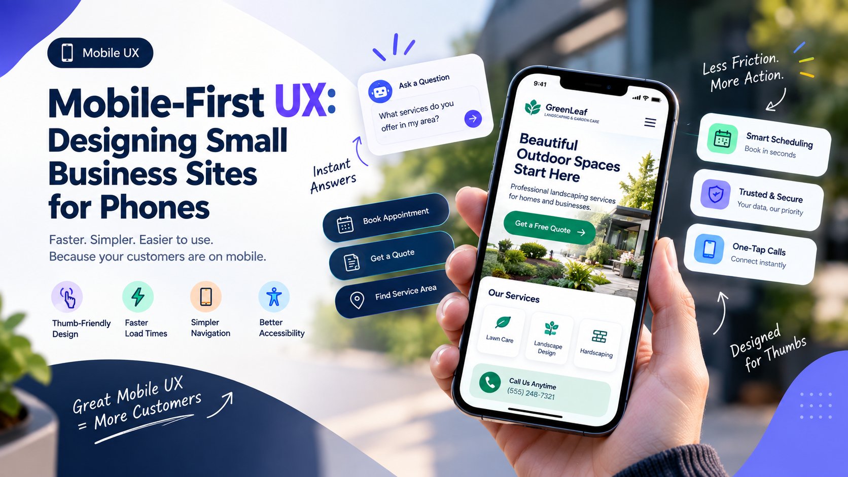 Mobile-First UX: Designing Small Business Sites for Phones